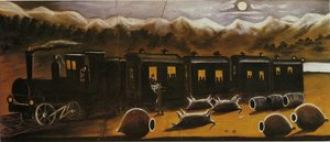 Treno in Kakhetia da Niko Pirosmani